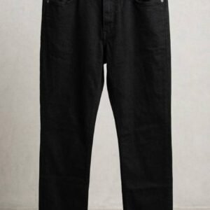 Black Slim Fit Regular Jeans – Men's Premium