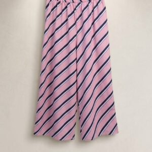 Pink Diagonal Stripe Culotte Plazoo – Ladies