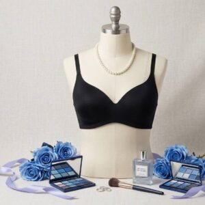 Black Wireless Comfort Bra