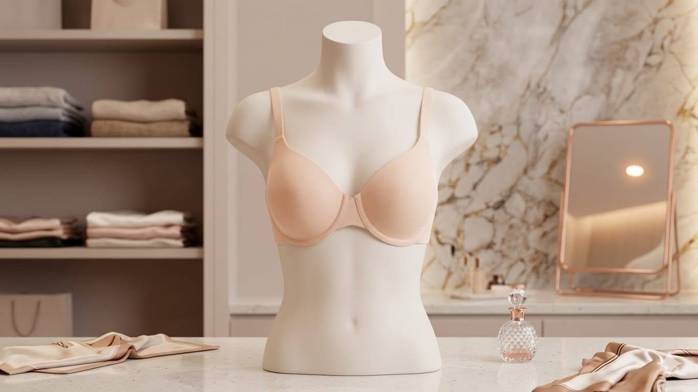Nude Peach Smooth Padded Everyday Bra