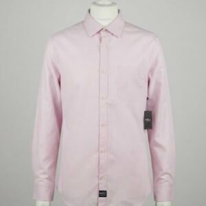 ๐ M&S BABY PINK FORMAL SHIRT ๐
Color: Light Pink
Style: Full Sleeve, Slim Fit, Chest Pocket