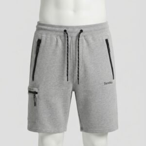 👟 BERSHKA GREY CARGO SHORTS 👟
Color: Heather Grey
Brand: BERSHKA
Style: Drawstring Waist, Cargo Pockets
