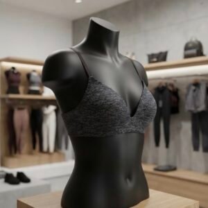🖤 HEATHER GREY SPORTS BRA 🖤
Color: Charcoal Heather Grey
Style: V-Neck, Padded, Thin Straps, Seamless