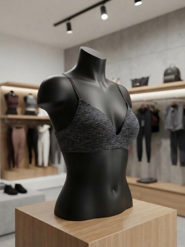 π€ HEATHER GREY SPORTS BRA π€
Color: Charcoal Heather Grey
Style: V-Neck, Padded, Thin Straps, Seamless