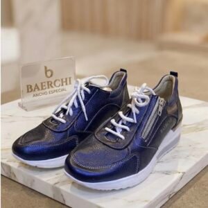 BAERCHI - Navy Metallic