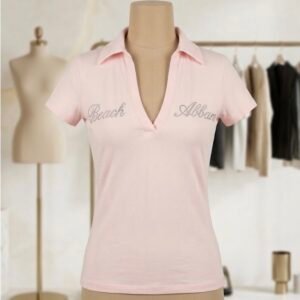 The cutest pink polo you’ll own 💗