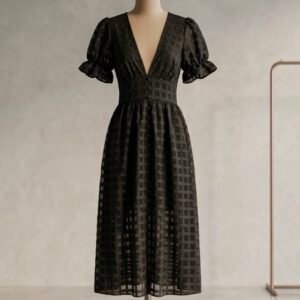 The dress that’s giving Wednesday Addams but make it romantic 🖤