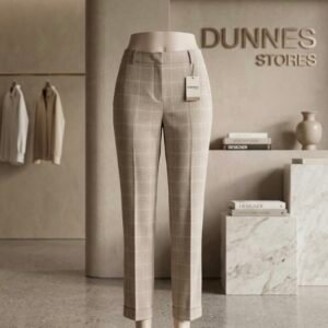 DUNNES STORES - Designer Check Trouser