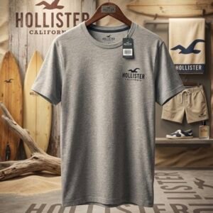 HOLLISTER California Men's T-Shirt - Grey