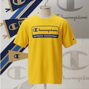Champion Men's Authentic Athleticwear T-Shirt - Yellow