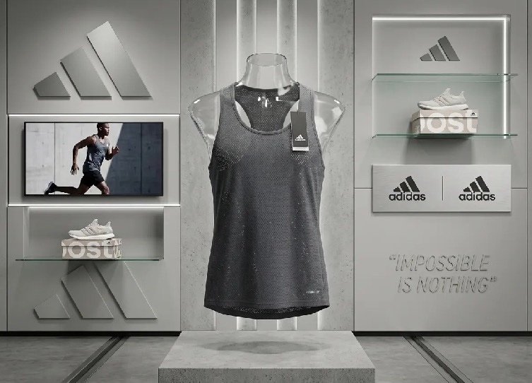 adidas Originals Climacool Tank Top - Dark Grey - Gym Edition
